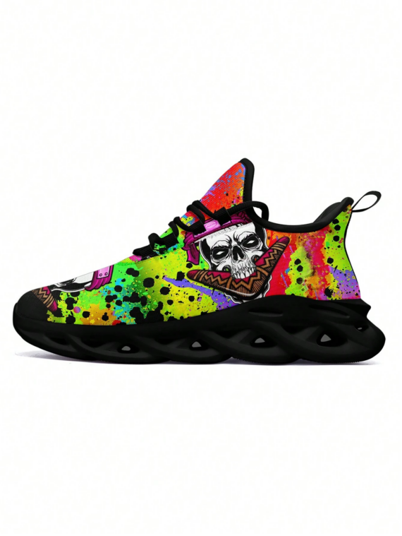 Tie-dye Graphic Running Shoes LT4