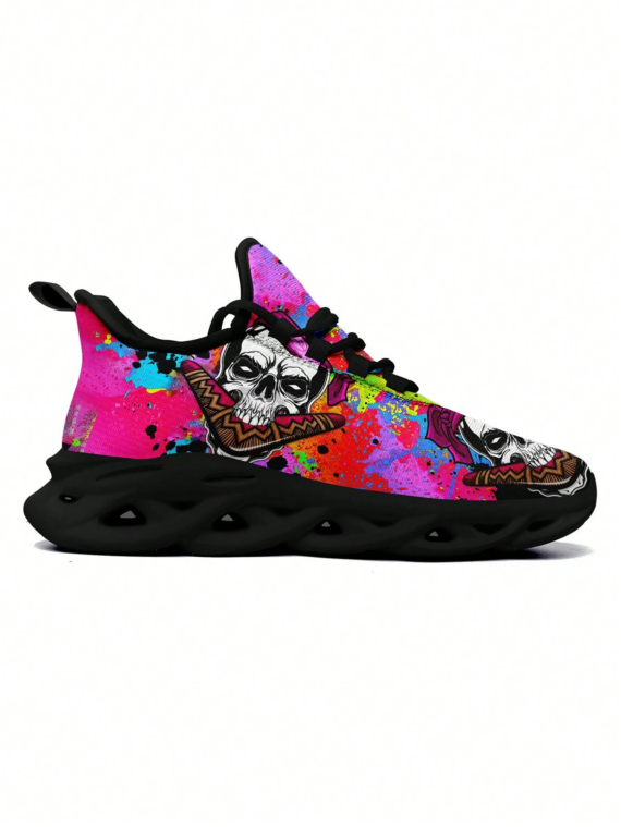 Tie-dye Graphic Running Shoes LT4