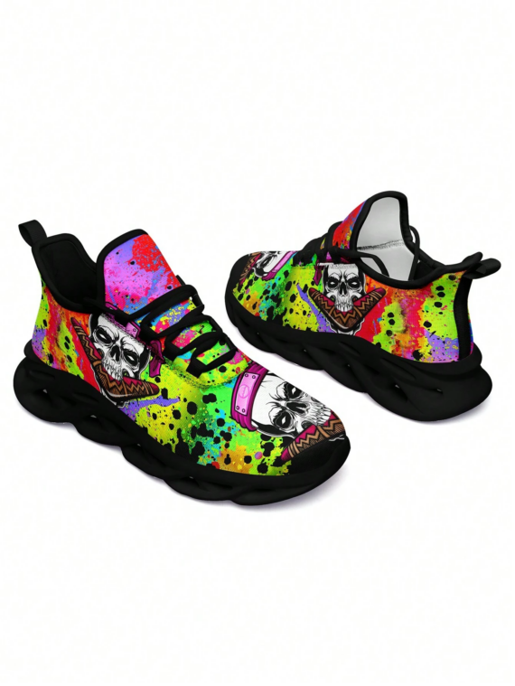 Tie-dye Graphic Running Shoes LT4