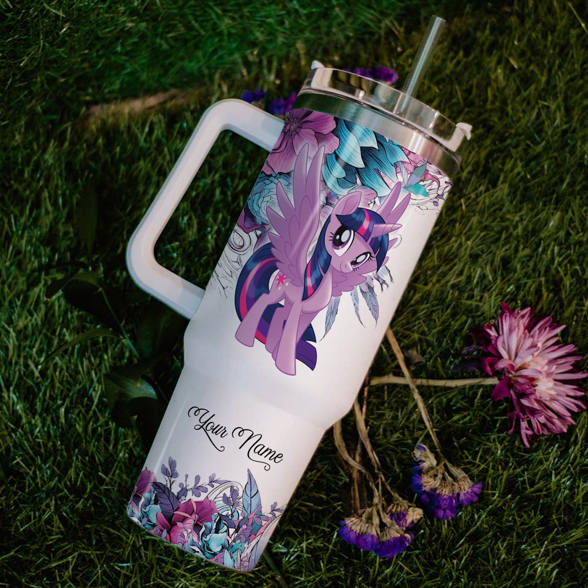 My Little Pony Cartoon Custom Quencher Tumbler 40oz - Latakids