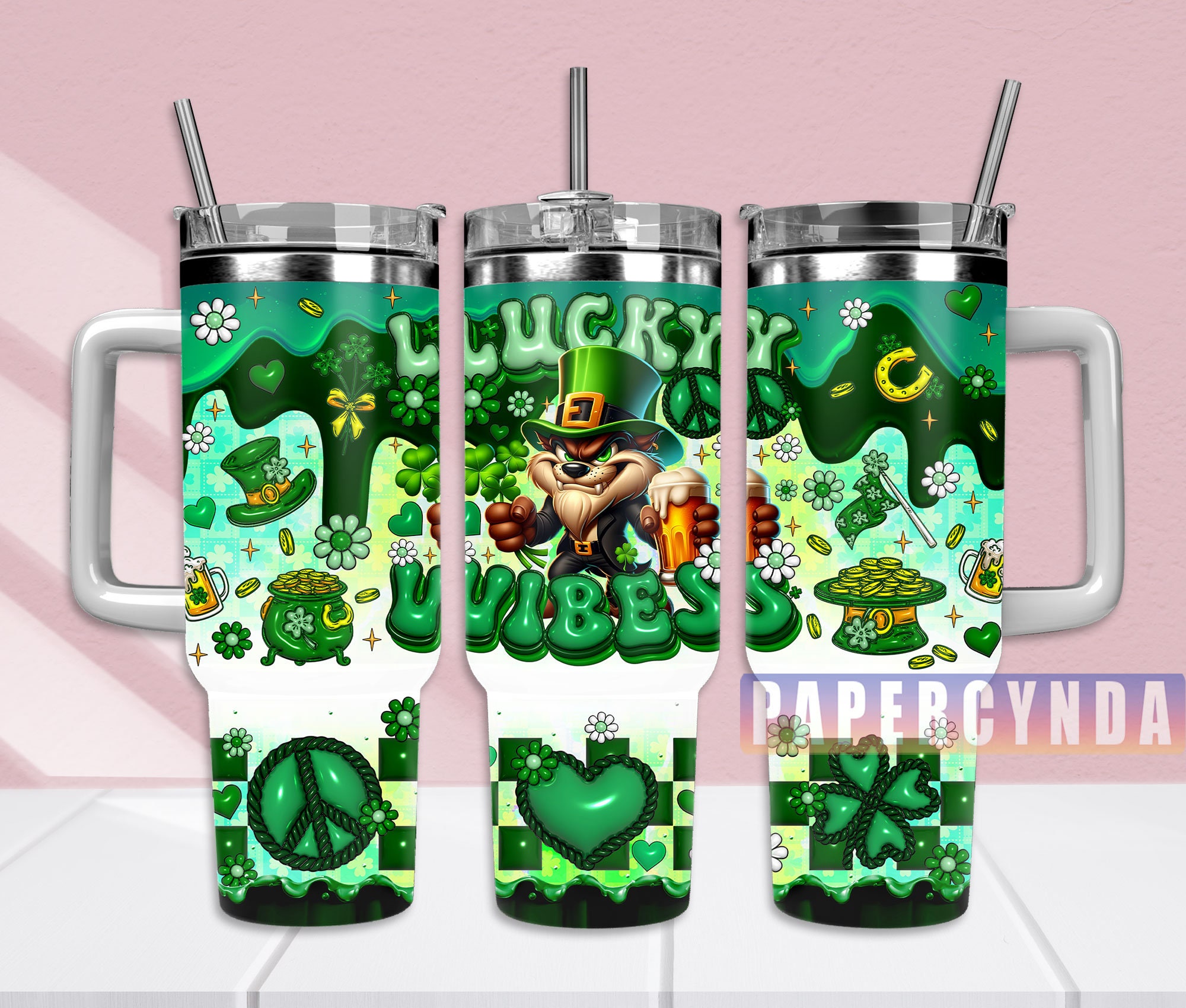 Taz Looney Tunes Custom Quencher Tumbler 40oz - Latakids