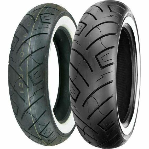 100/90 19, 150/80 16 Shinko 777 Reinforced WW Front & Rear Tire Kit – 2 Tires