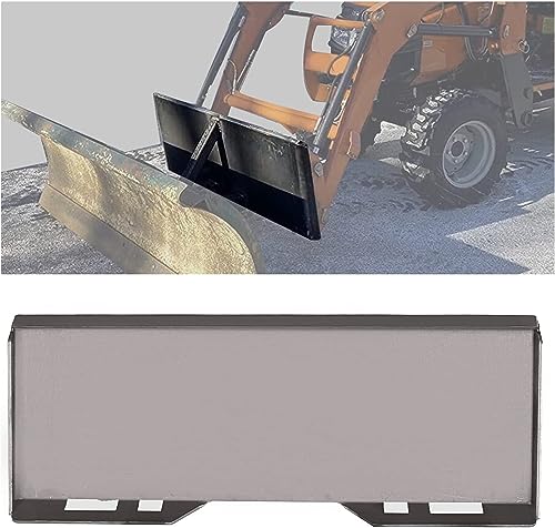 1/2" Skid Steer Mount Plate Quick Tach Attachment Loader Plate Compatible with Bobcat Kubota