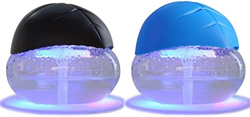 2-Pack Air Purifier - Water Air Purifiers Water Based Air Revitalizer Air Cleaner  Air Freshener with 7 LED Color Changing Mood Light for Home  Office  Room