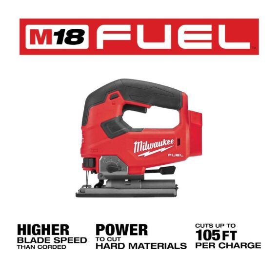 2737-20 M18 FUEL 18V Lithium-Ion Brushless Cordless Jig Saw (Tool-Only)