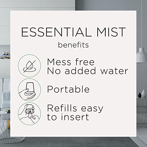Air Wick Essential Mist Refill 5 ct Mandarin & Sweet Orange Essential Oils Diffuser Air Freshener