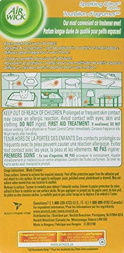 Air Wick Stick Ups Air Freshener Sparkling Citrus 2ct