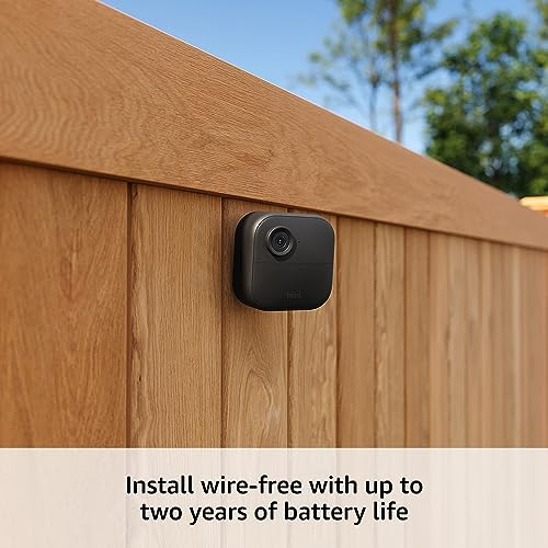 All-new Blink Outdoor 4 (4th Gen) – Wire-free Smart Security Camera, Two-Year Battery Life