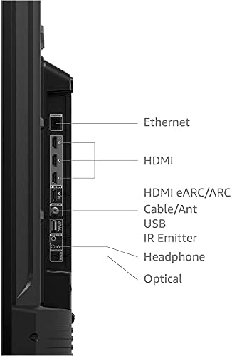 Amazon Fire TV 50" 4-Series 4K UHD smart TV with Fire TV Alexa Voice Remote stream live TV without cable