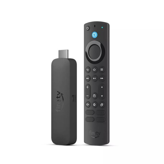 Amazon Fire TV Stick 4K Max Streaming Device, Wi-Fi 6, Alexa Voice Remote -  Includes TV Controls (2023)