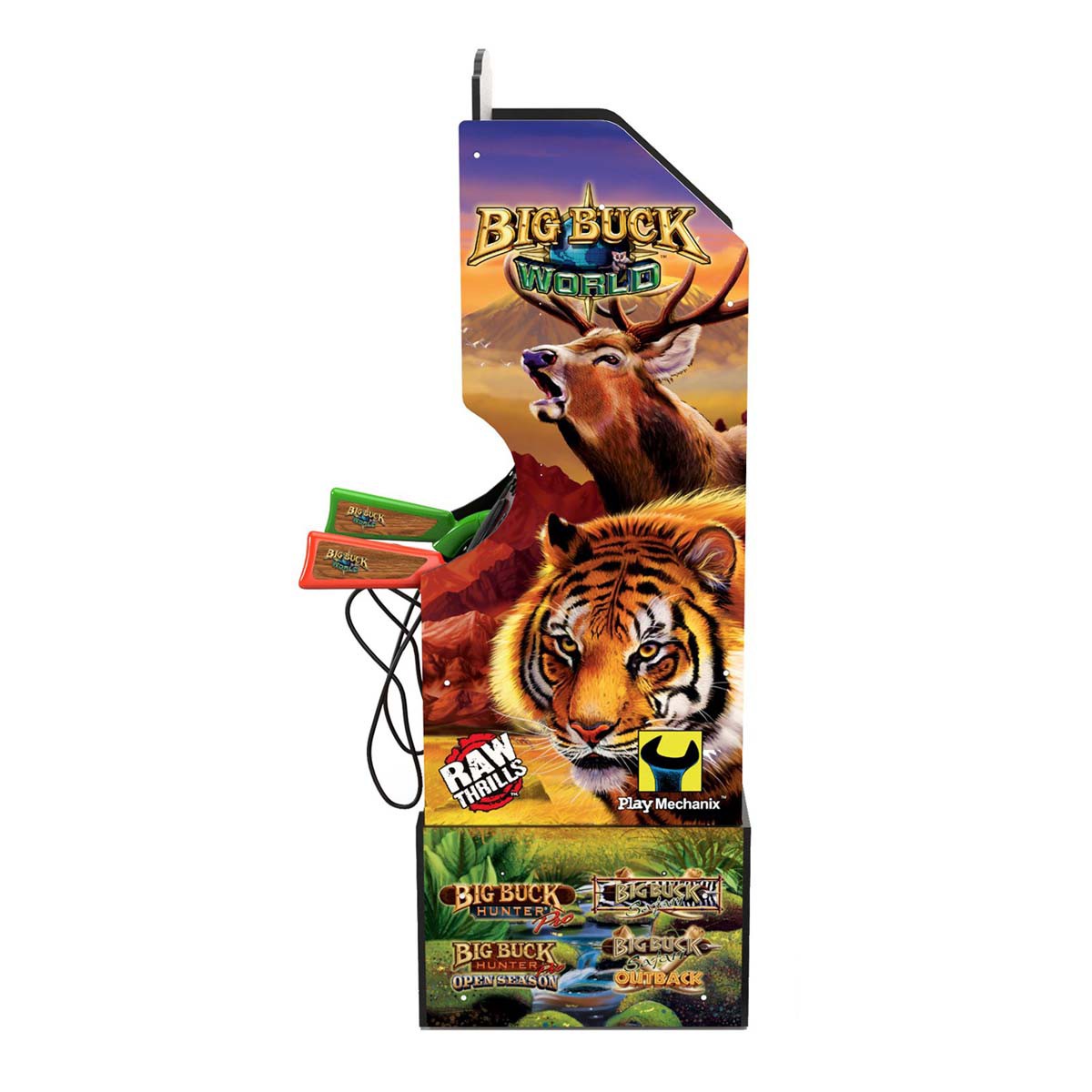 Arcade1UP Big Buck Hunter Arcade Game with Riser