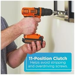 BLACK+DECKER 20V Max Drill & Home Tool Kit  68 Piece (LDX120PK)
