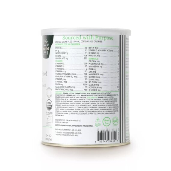 Bobbie Baby Organic Powder Infant Formula - 14oz