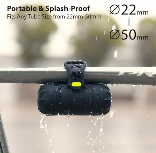 BONE Portable Bike Repair Capsule  14-in-1 Bicycle Repair Tool Kit  Mountain/Road Bike maintenance with Tire Pump & Wrench Tool Kit  Bike Accessories for Cycling  Emergency Bike Repair Bag