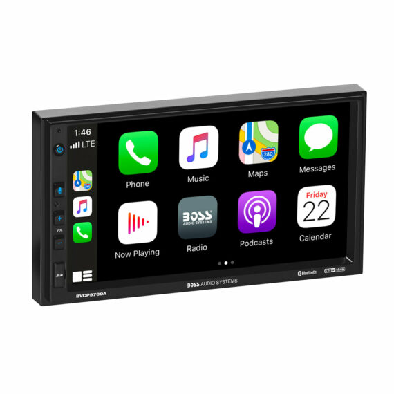 BOSS Audio BVCP9700A 7" Touchscreen Car Stereo with Apple CarPlay & Android Auto