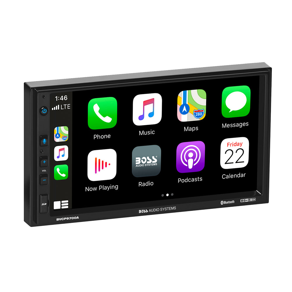 BOSS Audio BVCP9700A 7" Touchscreen Car Stereo with Apple CarPlay & Android Auto