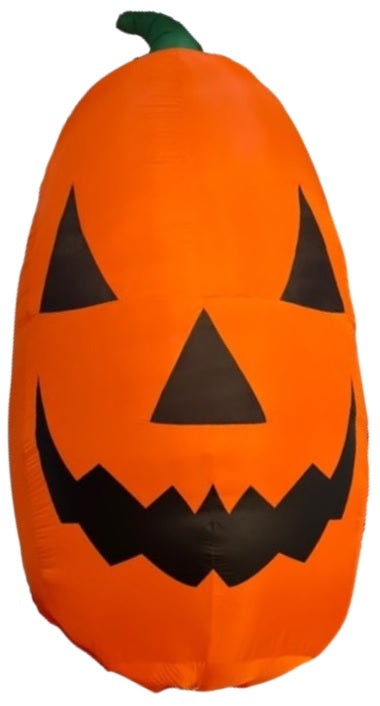 Brand 12' Extra Bright Inflatable Jack-O-Lantern, Self-Inflating, Weather-Resistant, Halloween Decor