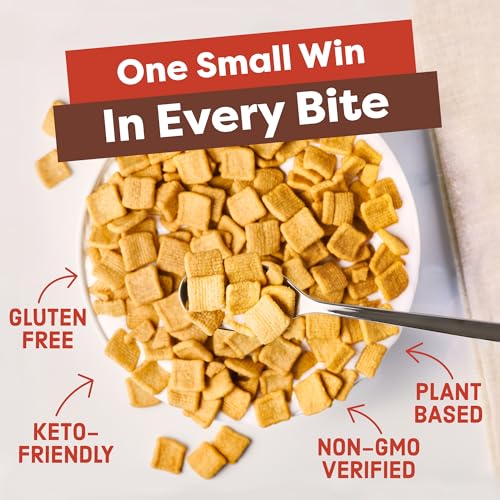 Catalina Crunch Cereal Variety Pack Vegan Snacks Zero Sugar Gluten & Grain Free Low Carb High Protein 11g & Fiber 9g Keto Friendly Breakfast Plant Based 9 oz (Pack of 4)