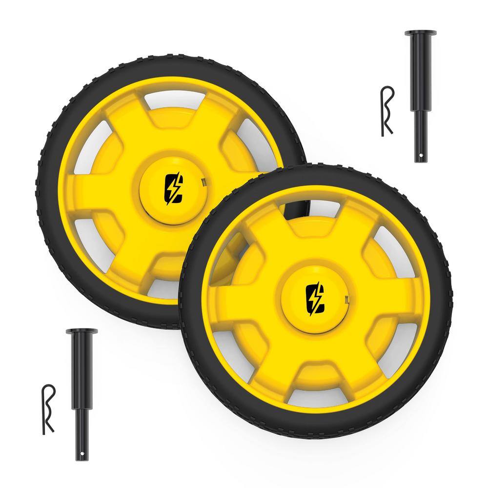 Champion Power Equipment Portable Generator Wheel Kit with Folding Handle & Never-Flat Tires