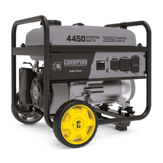 Champion Power Equipment Portable Generator Wheel Kit with Folding Handle & Never-Flat Tires