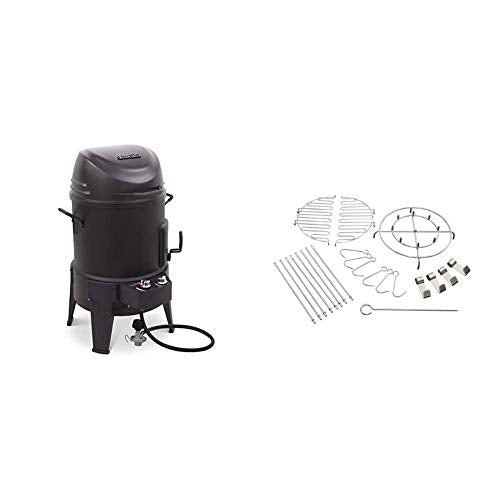 Char-Broil The Big Easy TRU-Infrared Smoker Roaster & Grill & The Big Easy 22-Piece Turkey Fryer Accessory Kit