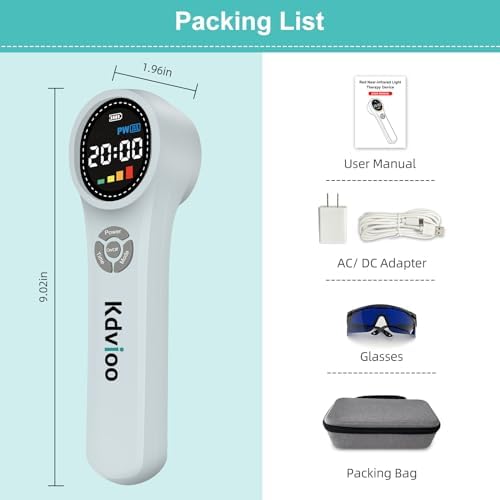 Cold Laser Therapy Device for Dogs 4x980nm+16x660nm+4x810nm Low Level Laser Therapy Handheld Laser Therapy Device Pet Laser Therapy for Dogs Cats Muscle & Joint Pain Relief Reduce Inflammation