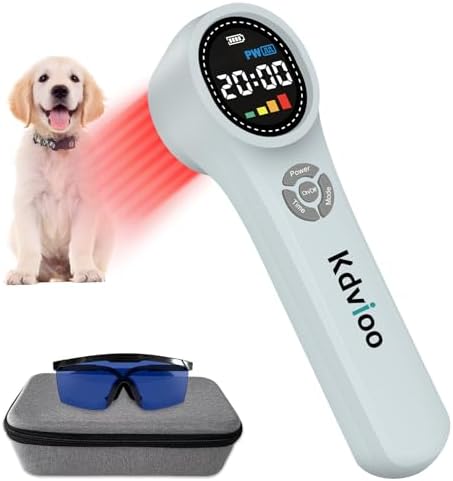 Cold Laser Therapy Device for Dogs 4x980nm+16x660nm+4x810nm Low Level Laser Therapy Handheld Laser Therapy Device Pet Laser Therapy for Dogs Cats Muscle & Joint Pain Relief Reduce Inflammation