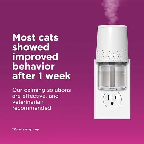 Comfort Zone Multi Cat Calming Diffuser: 3 Pheromone Diffusers & 6 Refills