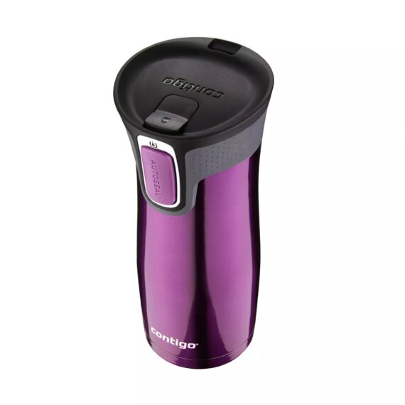 Contigo West Loop 2.0 AutoSeal Insulated Stainless Steel Travel Mug - 16 oz - radiant orchid
