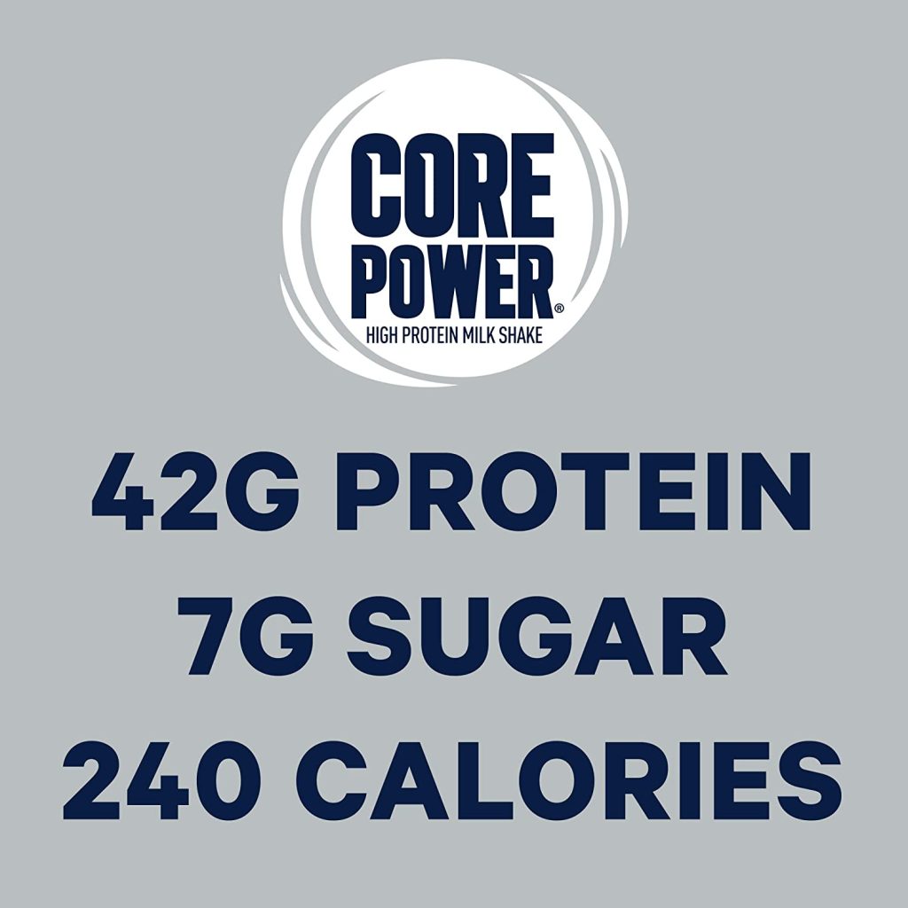 Core Power Elite Chocolate Protein Shakes 42g, 14 Fl Oz, Pack of 12 - Workout Recovery Drink
