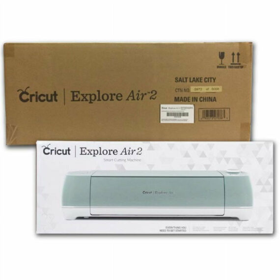Cricut Explore Air 2 Machine Bundle with Bluetooth, Vinyl Starter Kit & Design Space Access