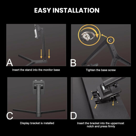 CRUA 24" 180Hz Curved Gaming Monitor - FHD 1080P Frameless Computer Monitor, AMD Freesync, Low Motion Blur,Dp&Hdmi Port, Black