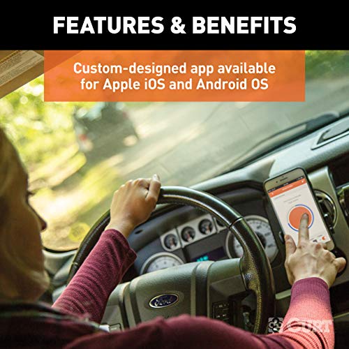 CURT Echo Mobile Electric Trailer Brake Controller with Bluetooth-Enabled Smartphone Connection