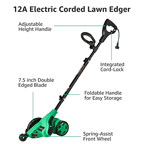 Denali 12 Amp 7.5" Double Edge Bladed Electric Corded Lawn Edger
