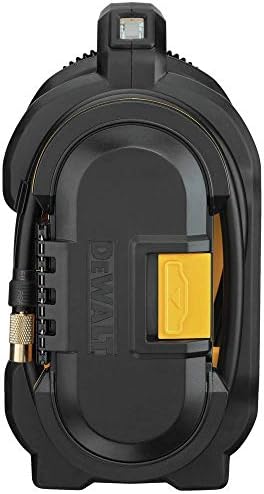 DEWALT 20V MAX Tire Inflator  Compact and Portable  Automatic Shut Off  LED Light  Bare Tool Only (DCC020IB)