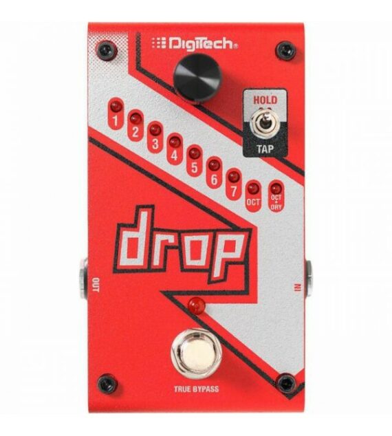 Digitech Drop Polyphonic Drop Tune Pitchshifter True Bypass Guitar Effects Pedal