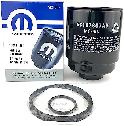 Dodge Ram 6.7 Liter Diesel Fuel Filter Water Separator Set Mopar OEM