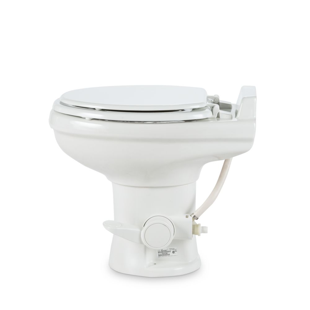 Dometic 302320081 320 Series Standard Height RV Toilet, White
