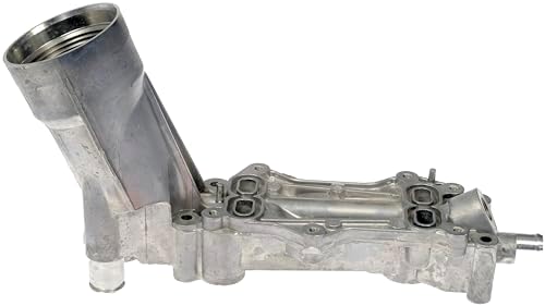 Dorman 926-959 Patented Upgraded Aluminum Engine Oil Filter Housing with Oil Cooler and Filter Compatible with Select Models (OE FIX)