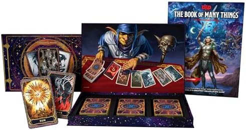 Dungeons & Dragons The Deck of Many Things - Includes The Book of Many Things