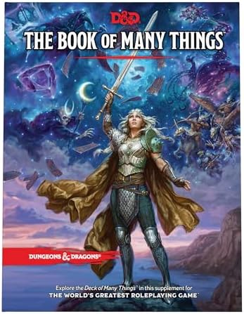 Dungeons & Dragons The Deck of Many Things - Includes The Book of Many Things