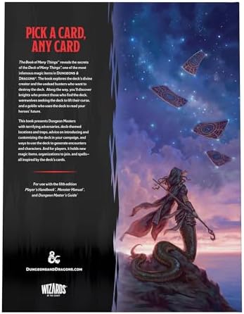 Dungeons & Dragons The Deck of Many Things - Includes The Book of Many Things