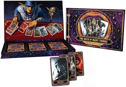 Dungeons & Dragons The Deck of Many Things - Includes The Book of Many Things