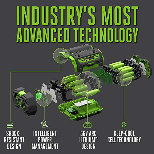 EGO Power+ 56-Volt 5.0 Ah Battery with Upgraded Fuel Gauge