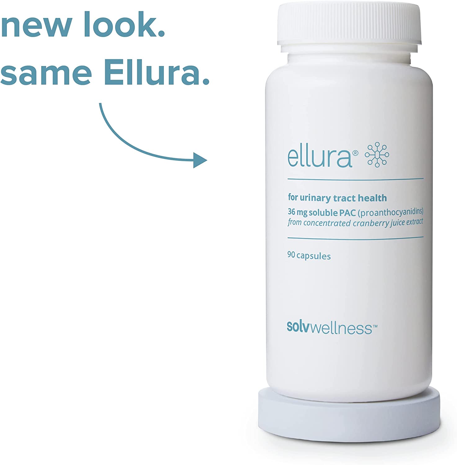 Ellura 36 mg PAC (90 caps) – Highly Effective Urinary Tract Supplement