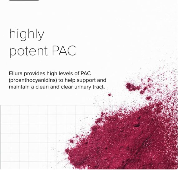 Ellura 36 mg PAC (90 caps) – Highly Effective Urinary Tract Supplement