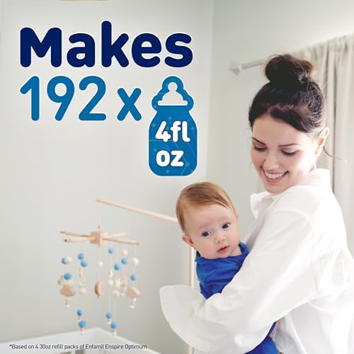 Enfamil Enspire Optimum Baby Formula with Immune-Supporting Lactoferrin Our Closest Formula to Breast Milk Brain Building DHA Dual Prebiotics Infant Formula Powder Baby Milk 30 Oz Pack of 4