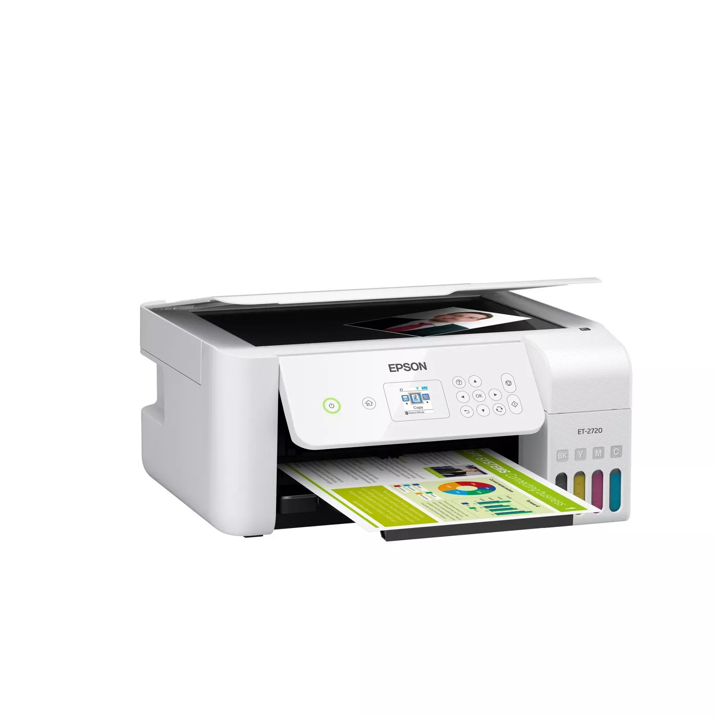 Epson EcoTank ET-2760 Wireless Color All-in-One Cartridge-Free Supertank Printer