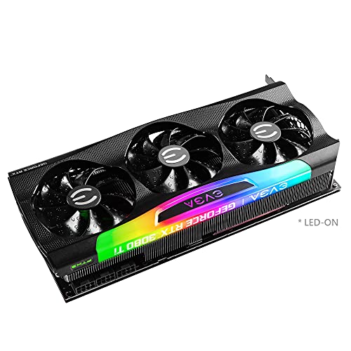 EVGA GeForce RTX 3080 Ti FTW3 Ultra Gaming, 12G-P5-3967-KR, 12GB GDDR6X, iCX3 Technology, ARGB LED, Metal Backplate