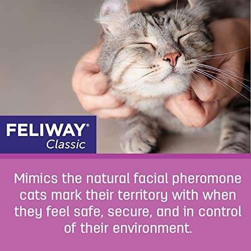 FELIWAY Classic Cat Calming Pheromone  30 Day Refill - 6 Pack